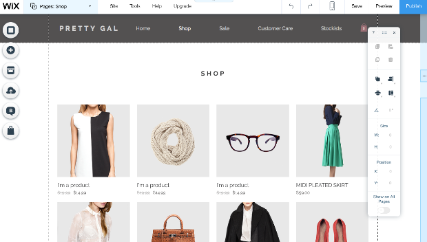 wix store examples