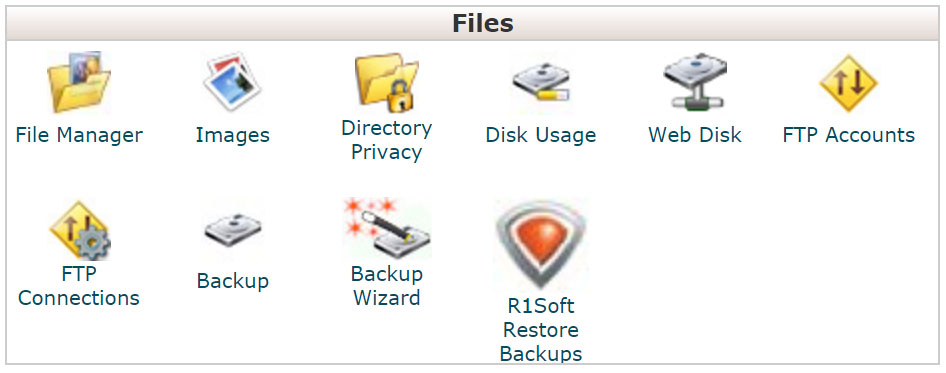 cpanel download files