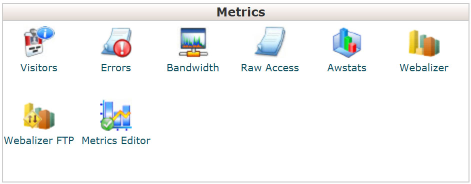 cPanel Metrics