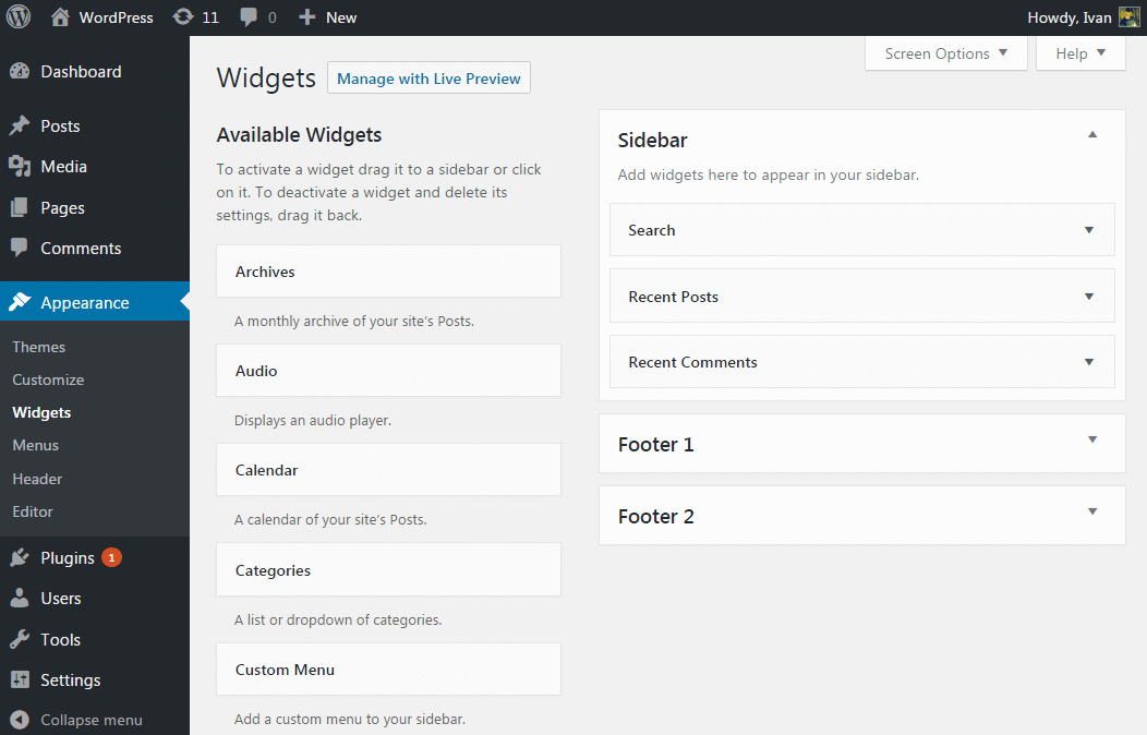 What Is Wordpress Widgets And How To Use Them 6025