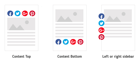 social buttons