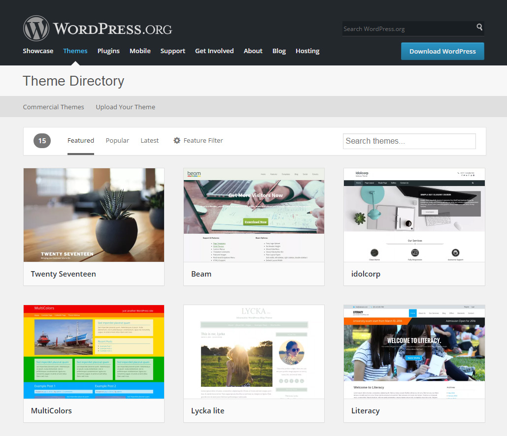 wordpress free