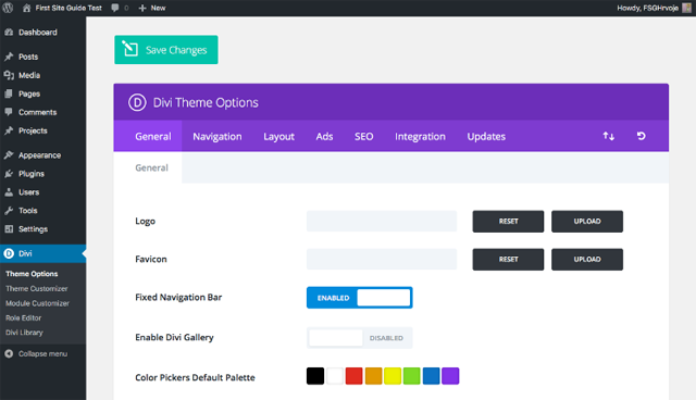 Elegant Themes User Panel 1