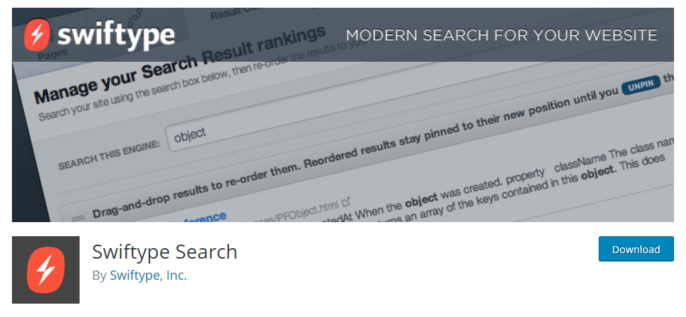 Swiftype Search