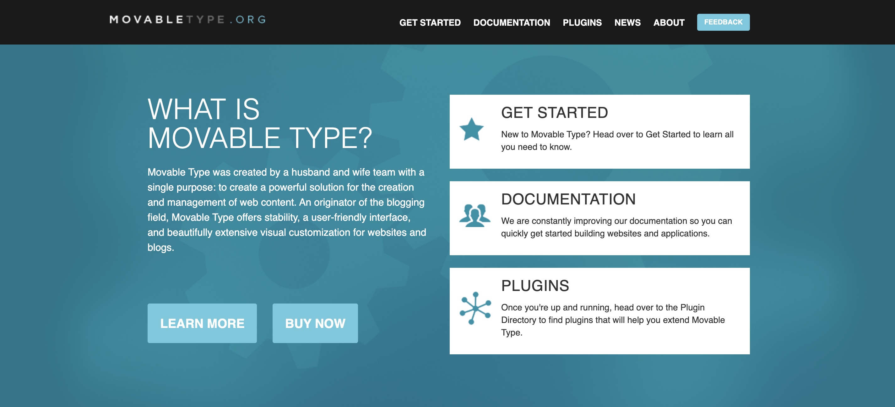 movabletype home page