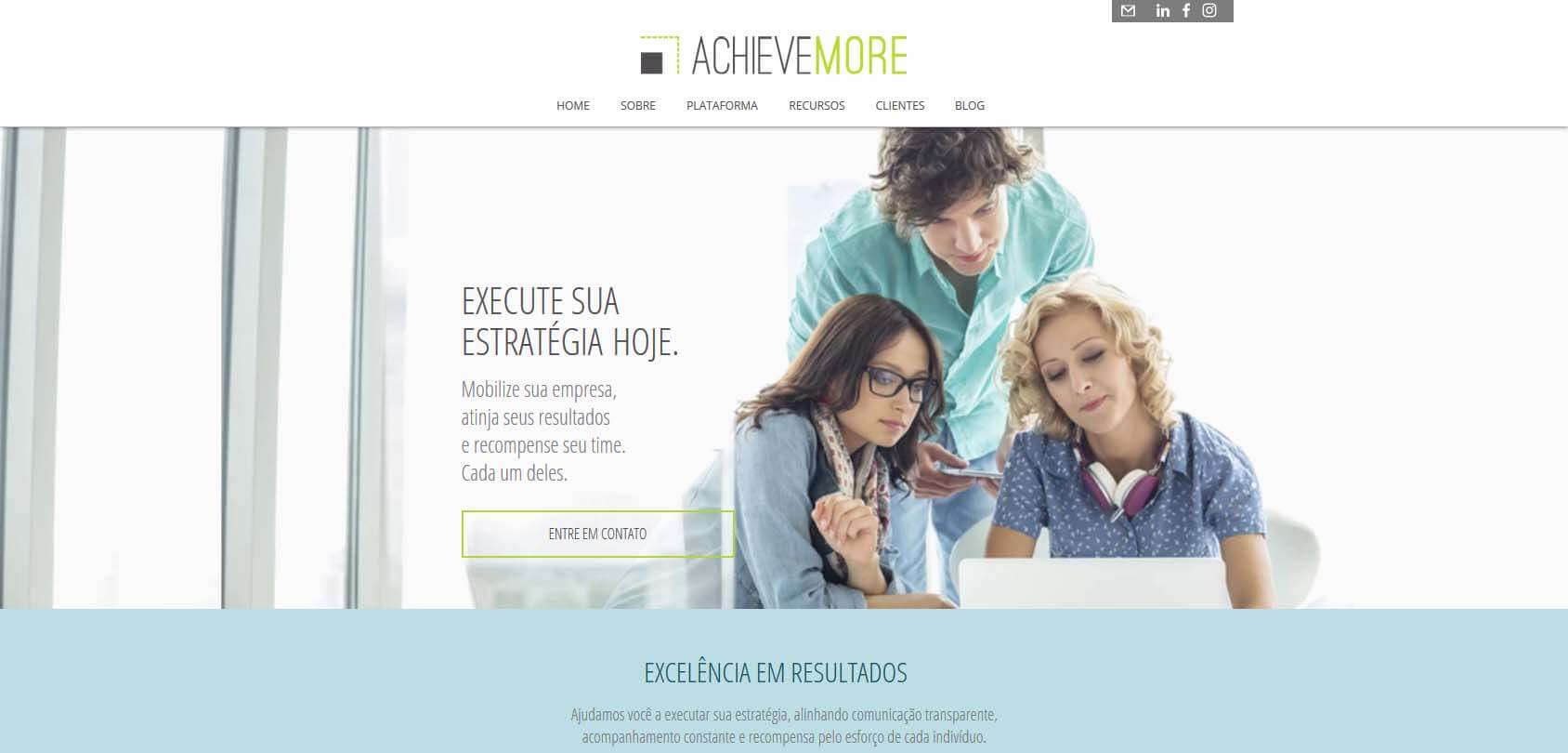 AchieveMore Homepage
