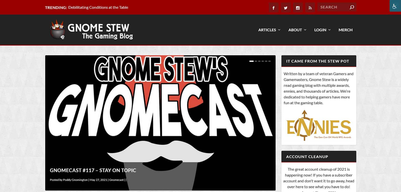 Gnome Stew Homepage