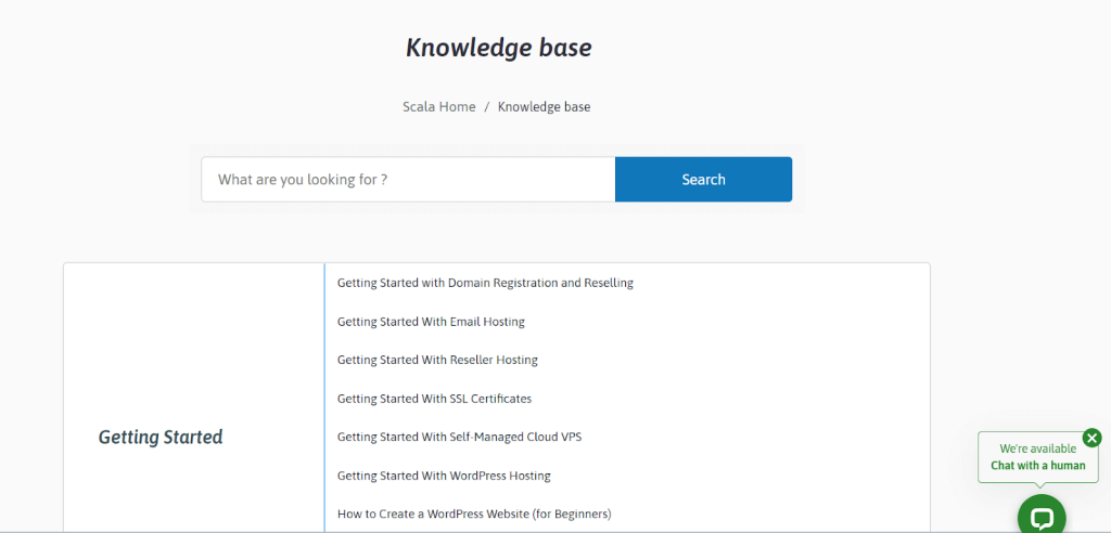 scalahosting knowledge base