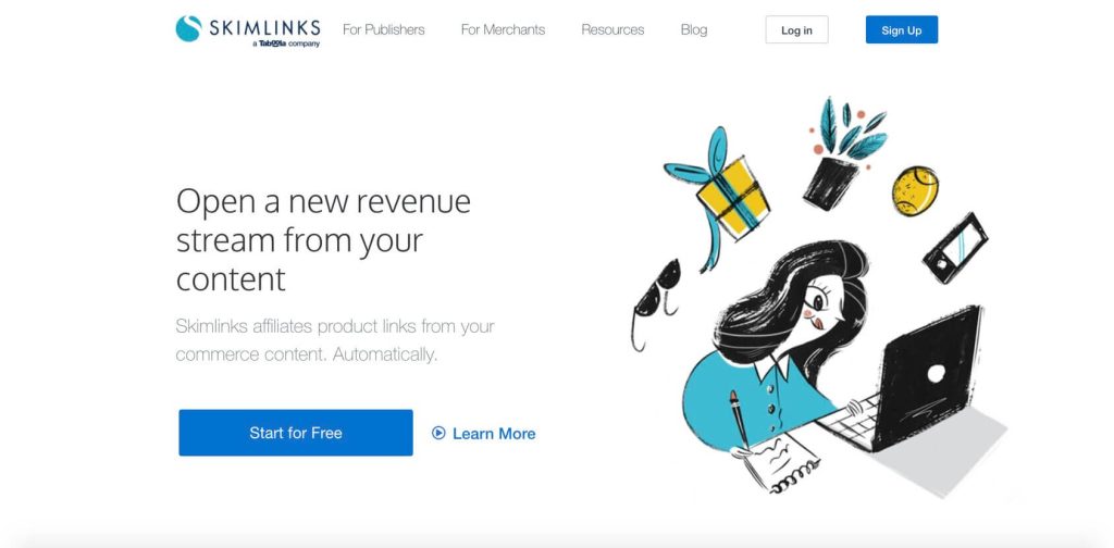 skimlinks homepage