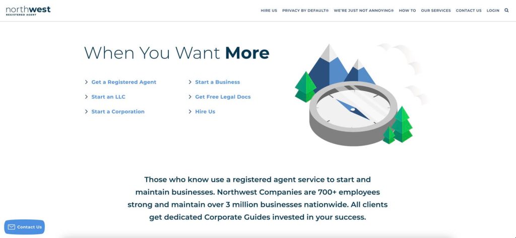 northwest registered agent homepage