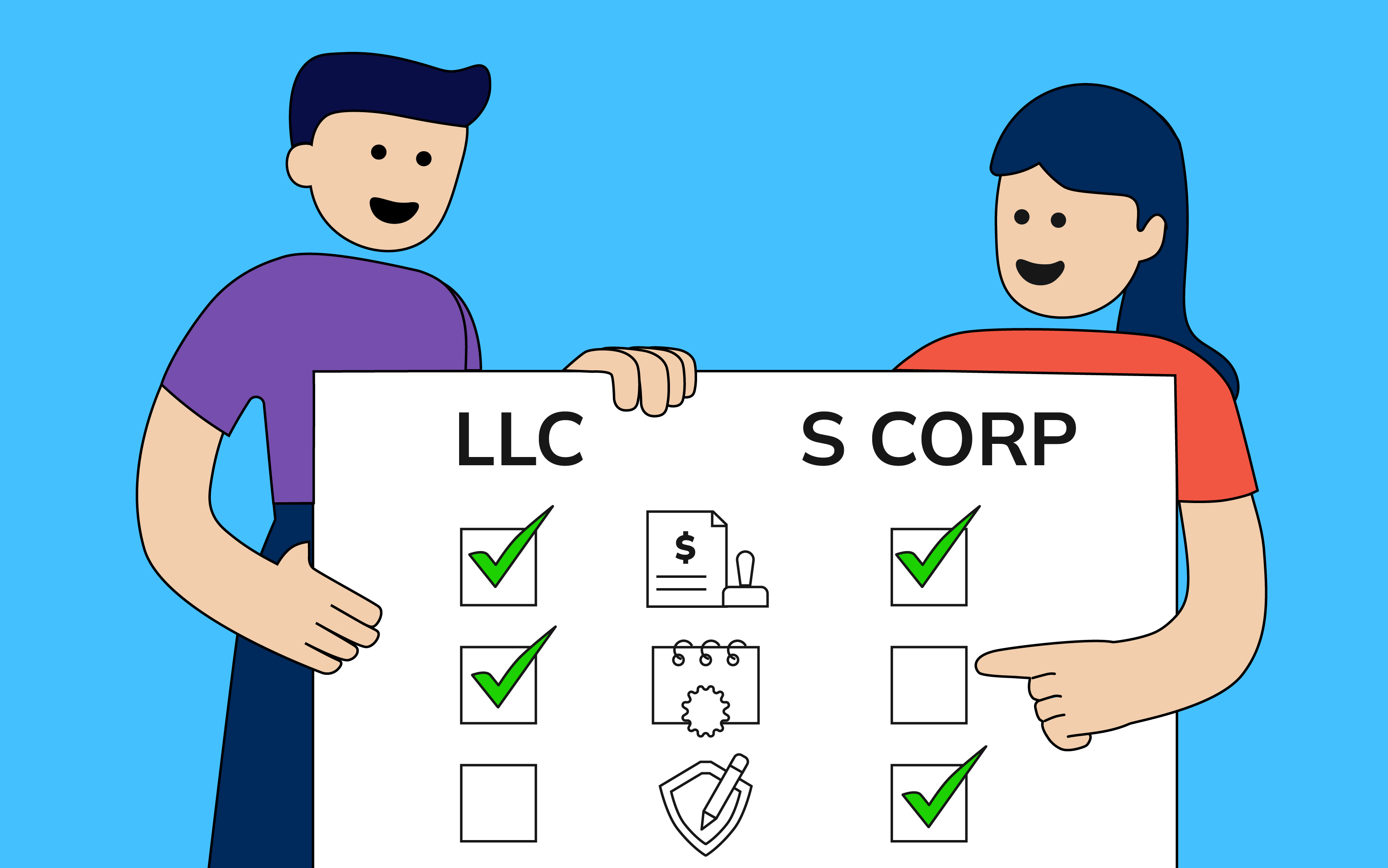 What Is the Difference Between an LLC and an S Corp?