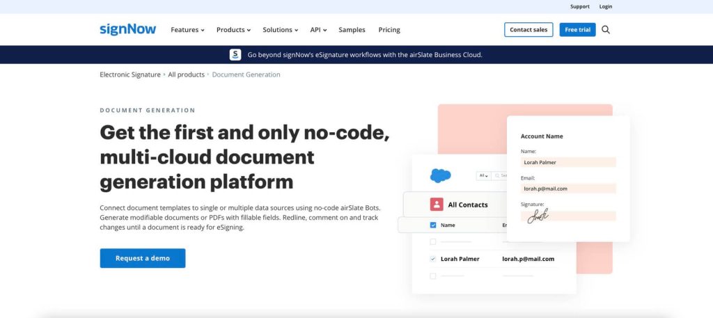 signnow document software