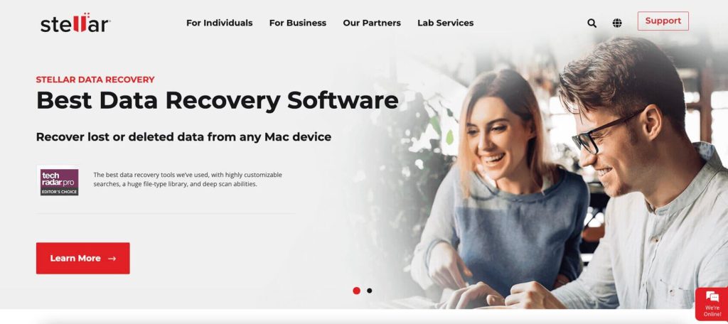 Stellar Data Recovery software restores your lost data