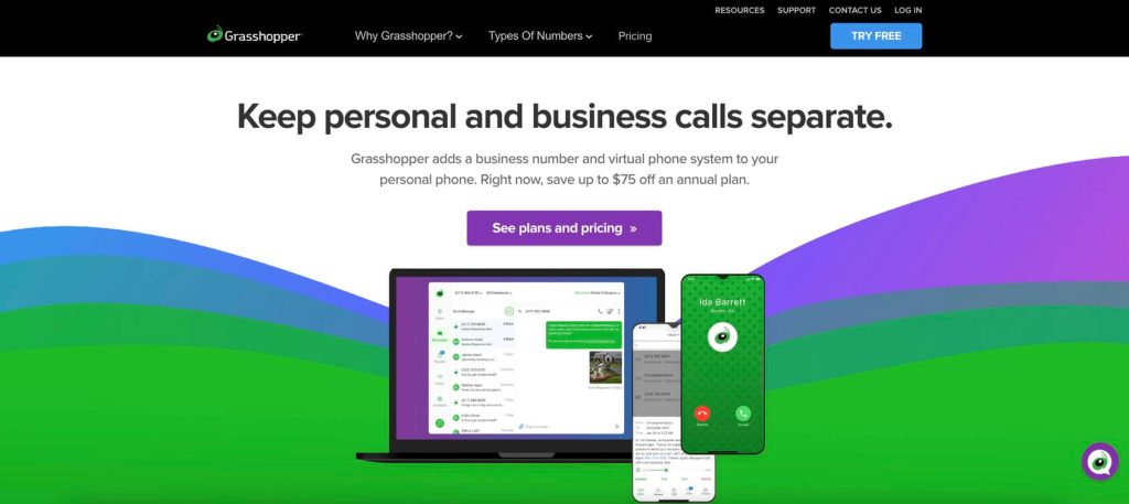 grasshopper homepage