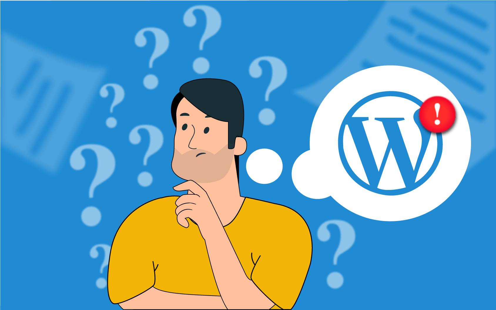 my wordpress blog is not showing up