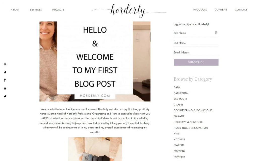 Horderly first blog post
