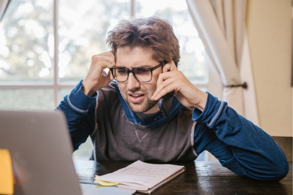 man looking for google alternatives
