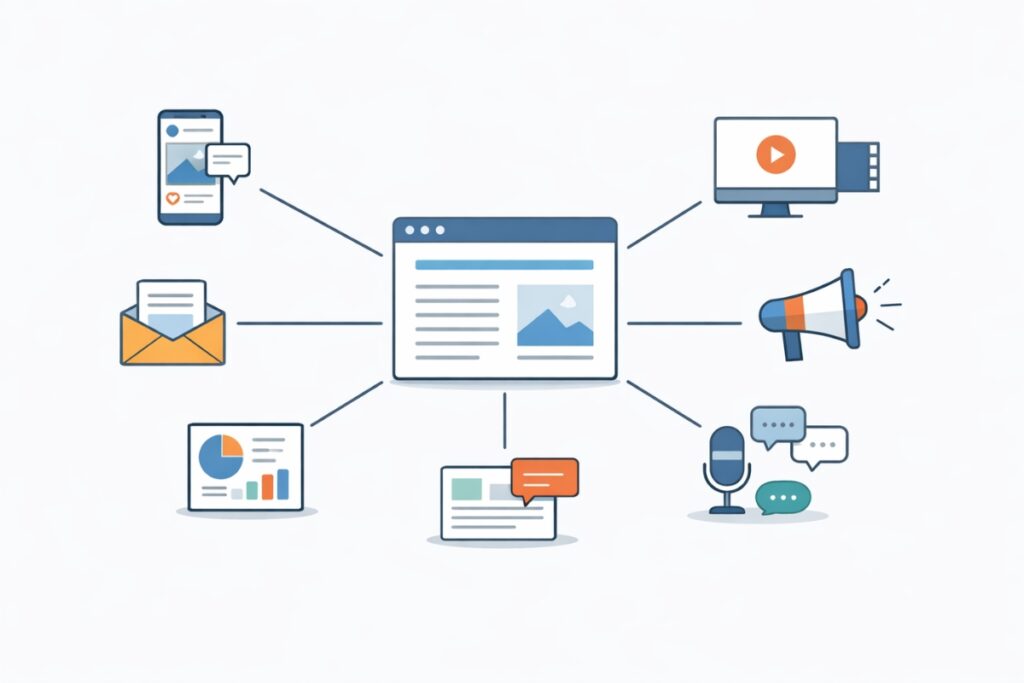 Blog post as the basis of a content reuse strategy