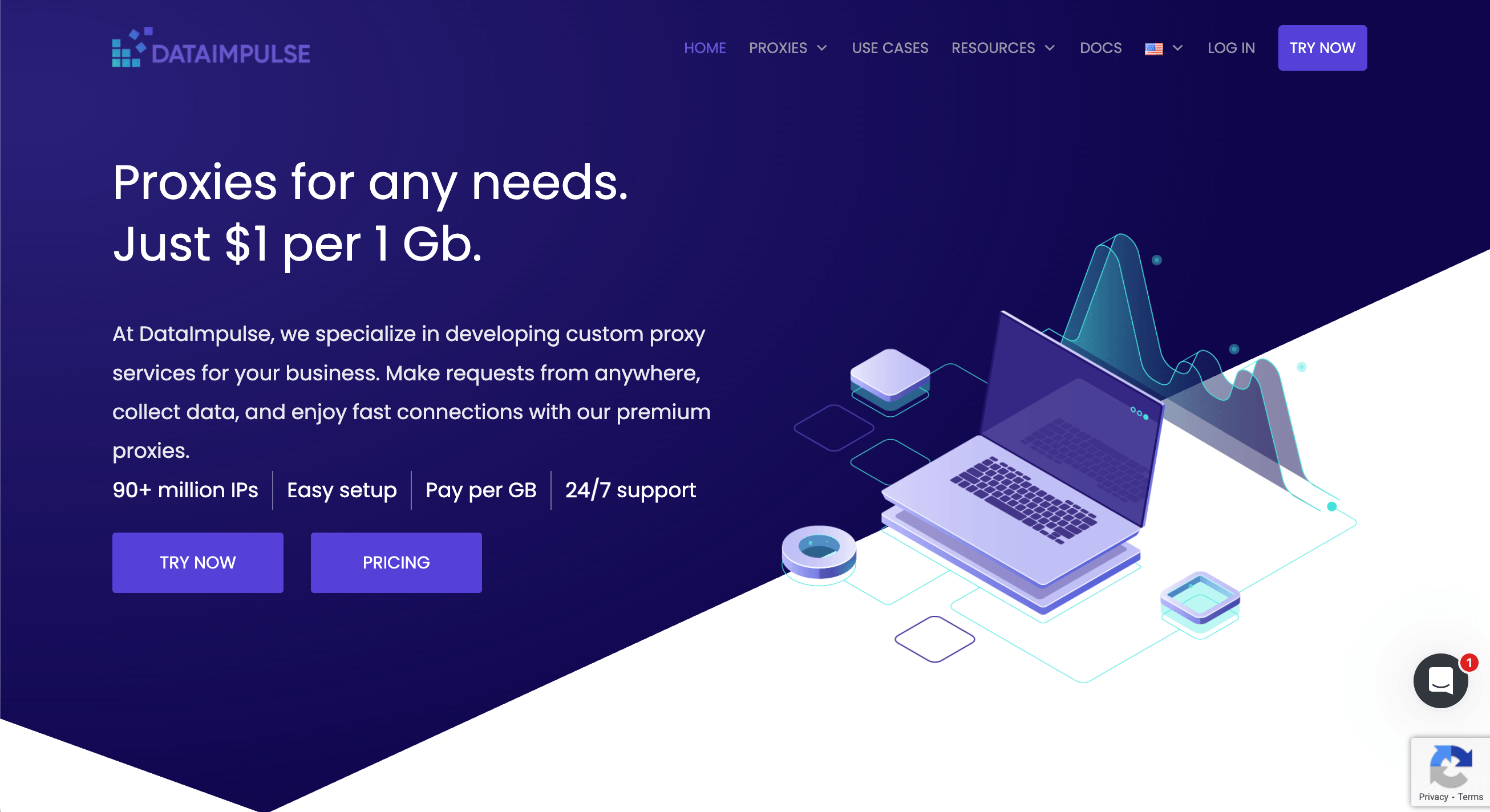 dataimpulse homepage